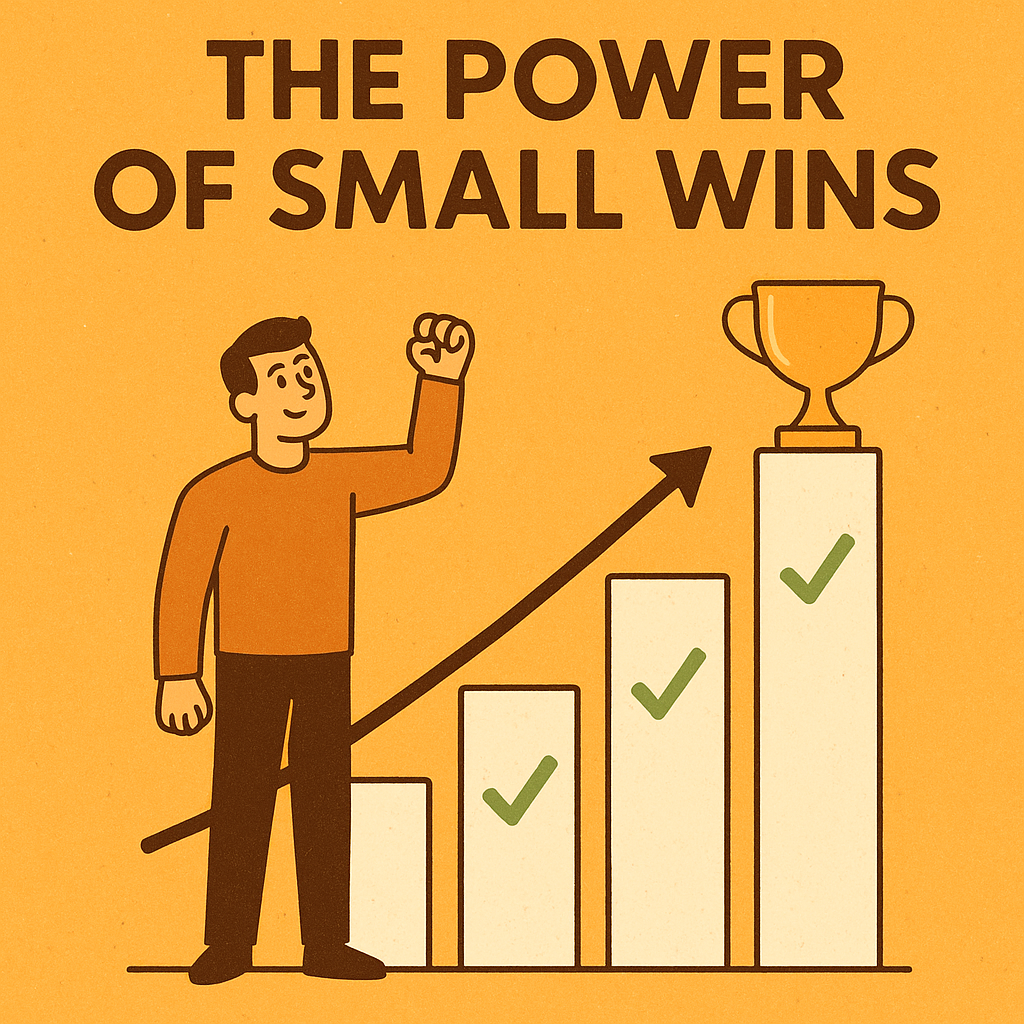Discipline kills distractions through focus and small wins.